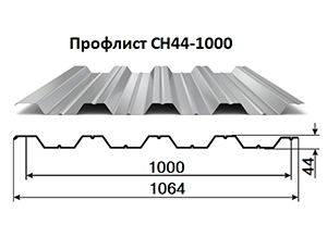 Профлист HC44-1000